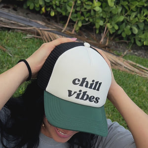 Sun and Waves Trucker Hat
