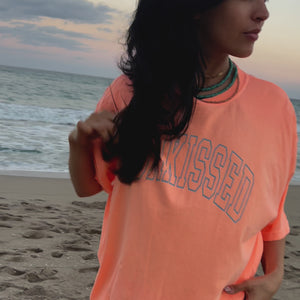 Sunkissed Tee - Neon Cantaloupe