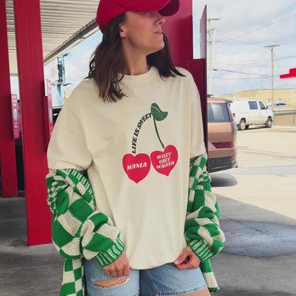 Custom Life Is Sweet Mama Tee