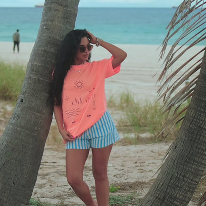 model wearing Salt Air Dreams Tee