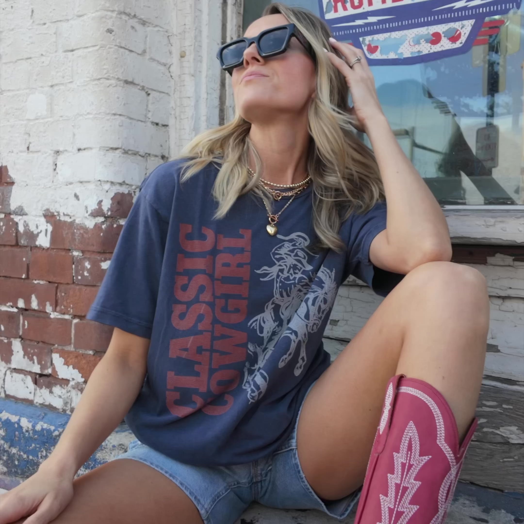 Classic Cowgirl Vintage Tee