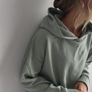 Sunday Hooded Sweatshirt - Bone