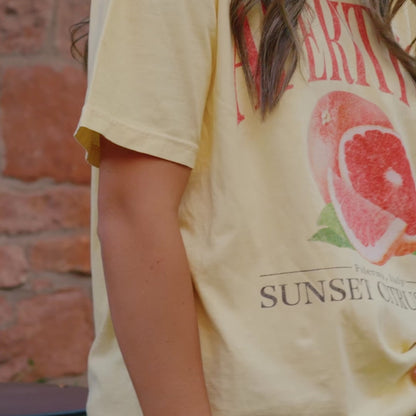 Sunset Citrus Tee