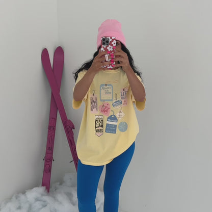 Ski Tags Tee