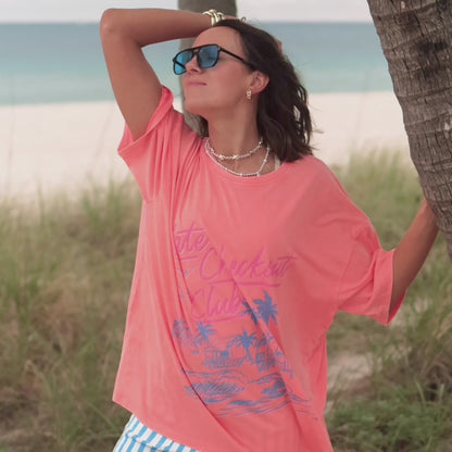 Late Checkout Club Oversized Tee
