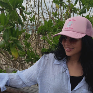 Salty Hair Mesh Trucker Hat