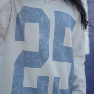 Distressed 25 Sweatshirt