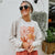 Retro Fall Flowers Sweatshirt