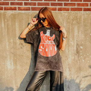 Rock & Roll Mineral Wash Tee