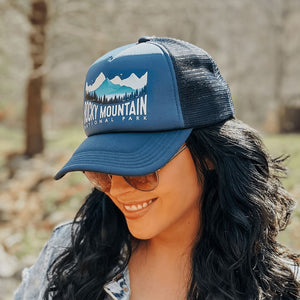 Rocky Mountain Trucker Hat - Dark Navy