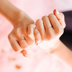 Rose Gold Knot Ring