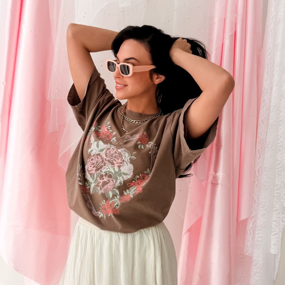 Rosy Heart Tee - NEW