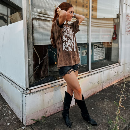 Sad Cowboys Mineral Wash Tee