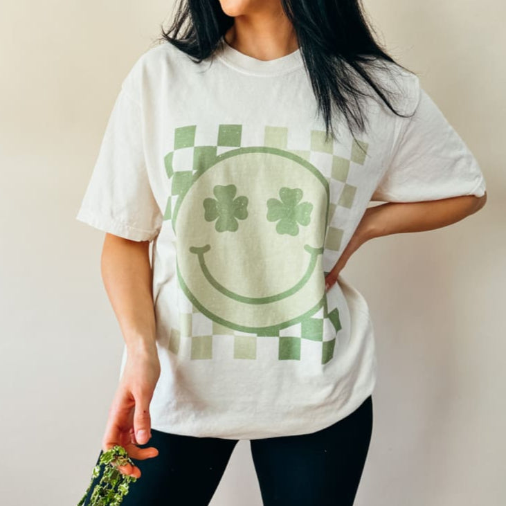 St. Patty’s Smiley Tee - NEW