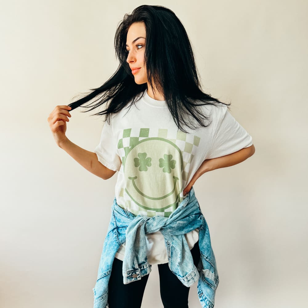 St. Patty’s Smiley Tee - NEW