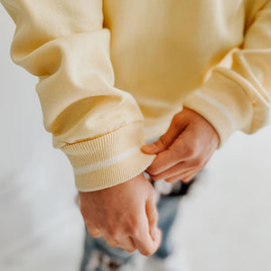 Striped Crewneck Sweatshirt