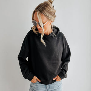 Sunday Hooded Sweatshirt - Black