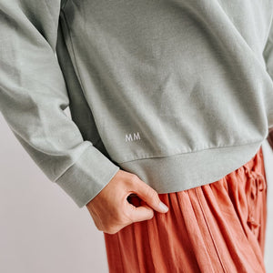 Sunday Hooded Sweatshirt - Sage