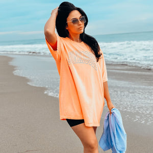 Sunkissed Tee - Neon Cantaloupe - NEW