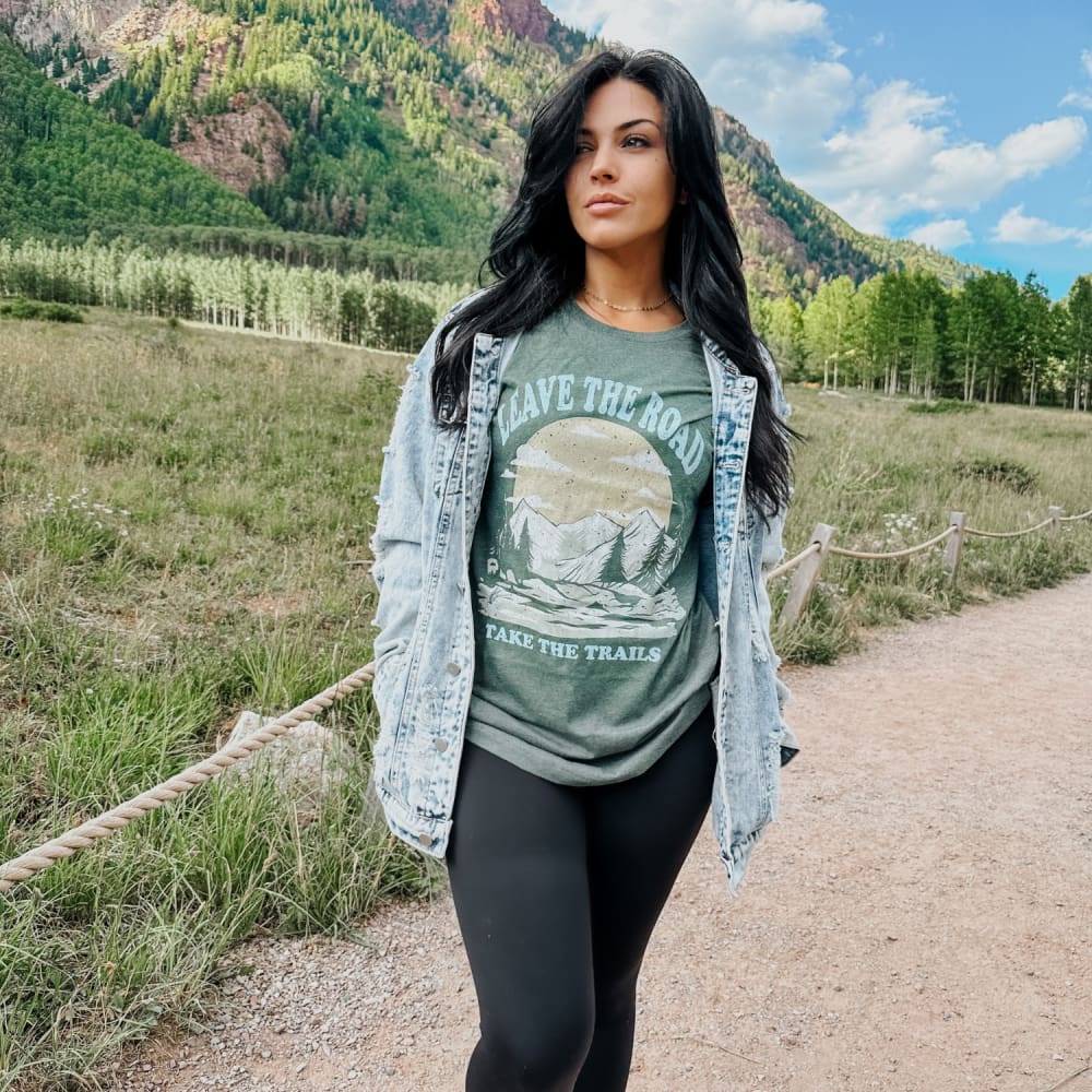 Take The Trails Tee - Mommy Apparel