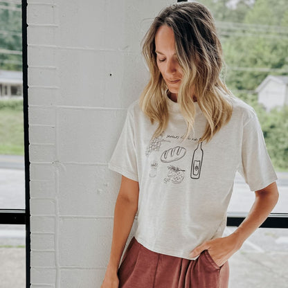Taste of Life Boxy Crop NEW