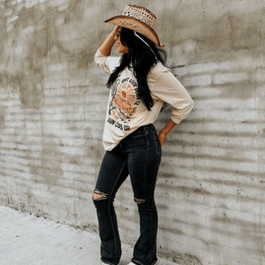 Til The Sun Comes Up Long Sleeve Tee - Mommy Apparel