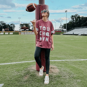 Touchdown Jersey Tee - 4 Colors! - NEW