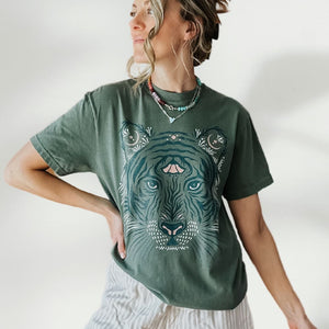 Tribal Tiger Tee - NEW