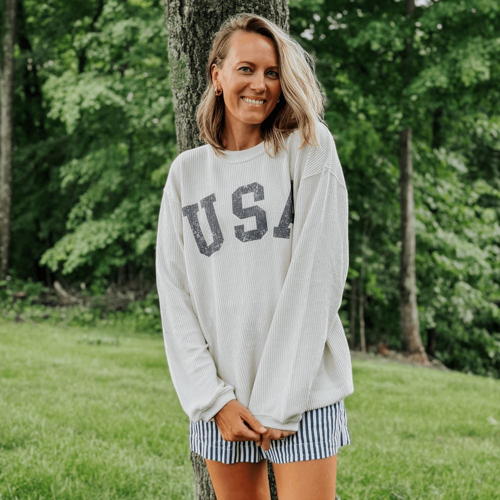 USA Corded Crew - NEW