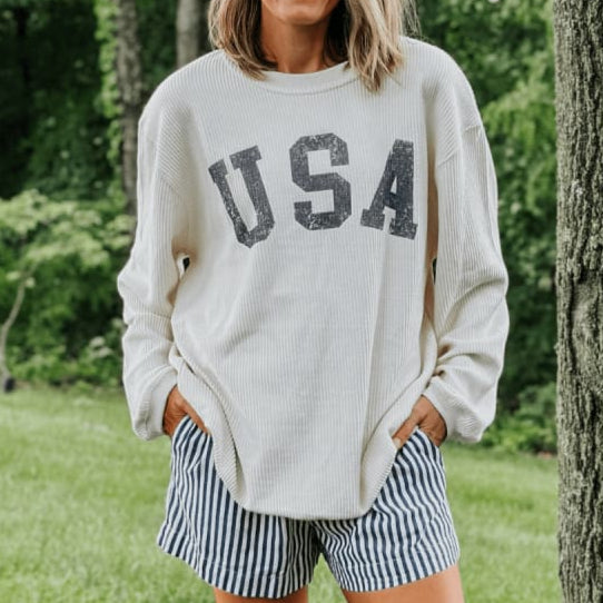 USA Corded Crew - NEW