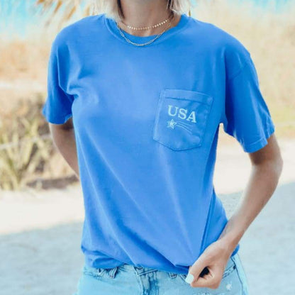 USA Pocket Tee
