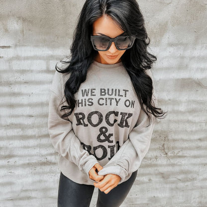 We Built This City Sweatshirt - Mommy Apparel