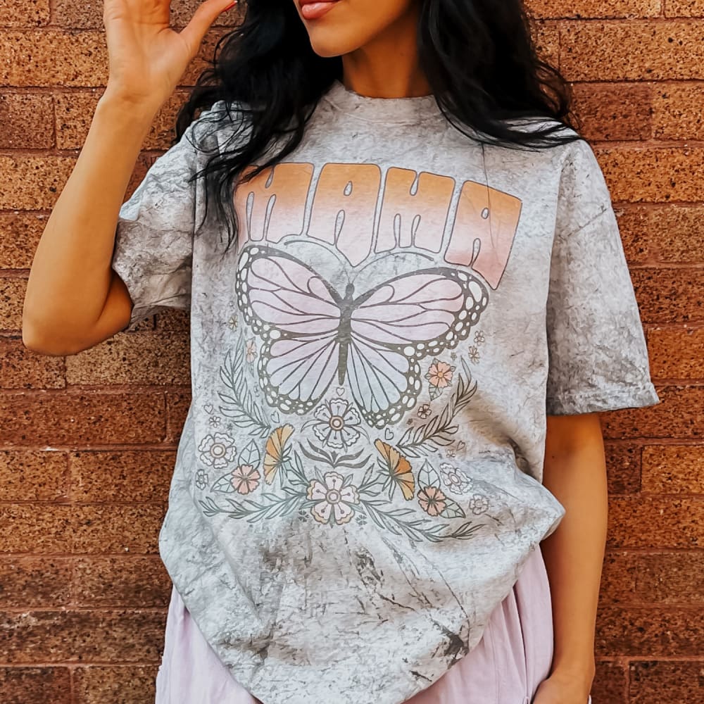 Wildflower Mama Colorblast Tee - NEW