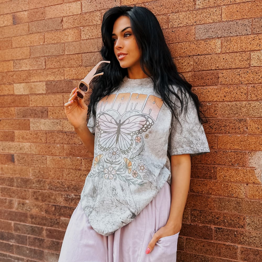 Wildflower Mama Colorblast Tee - NEW