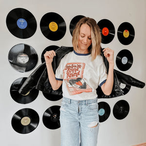 You Spin Me Round Ringer Tee - Mommy Apparel