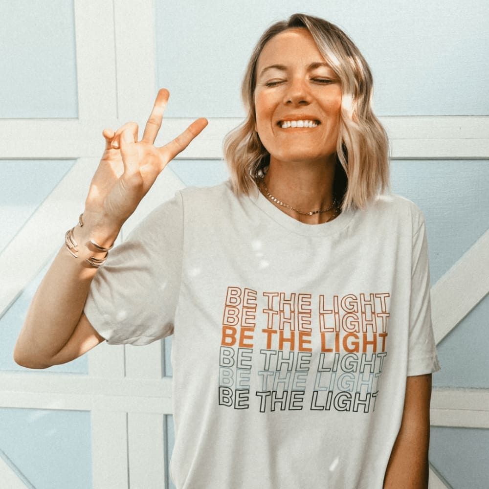 Be The Light Tee - Mommy Apparel