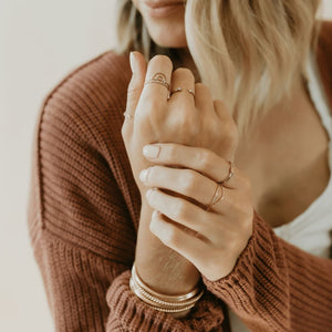 Braided Band - Mommy Rings