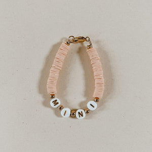 Mini Pink Beaded Bracelet