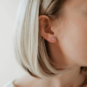 MM Square Studs - Gold
