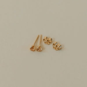 November Birthstone Studs