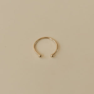 Open Cuff Accent Ring - O/S / Gold - Mommy Rings