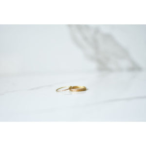 Shimmer Gold Stackable Ring - Mommy Rings