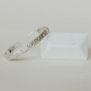 Merry Silver Baby Bangle