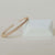 Woven Twisted Gold Baby Bangle